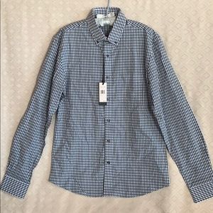 Slate Denim & Co Plaid dress shirt